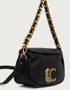 Lola casademunt чанта crossbody дамска от имитация на кожа черна LS2604075