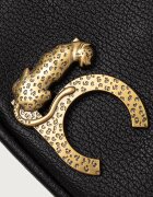 Lola casademunt чанта crossbody дамска от имитация на кожа черна LS2604075
