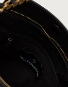 Lola casademunt чанта crossbody дамска от имитация на кожа черна LS2604075