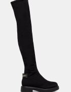 Love Moschino ботуши под коляното дамски черни JA26114G1PIM400A