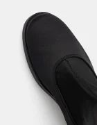 Love Moschino Ботуши в черно с равна подметка JA26074G0NIM0000
