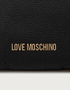 Love Moschino чанта дамска от имитация на кожа черна JC4096PP1PLT1000