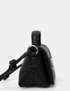Love Moschino чанта дамска от имитация на кожа черна JC4236PP0OKC0000