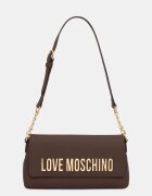Love Moschino чанта дамска от имитация на кожа кафява JC4109PP1PKD0300