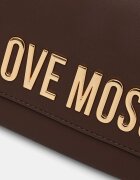 Love Moschino чанта дамска от имитация на кожа кафява JC4109PP1PKD0300