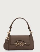 Love Moschino чанта дамска от имитация на кожа кафява JC4268PP0PKR0203