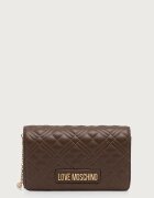 Love Moschino чанта дамска от имитация на кожа зелена JC4079PP0PLA0203