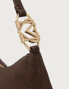 Love Moschino чанта тип хобо дамска от имитация на кожа кафява JC4012PP1PLB0300