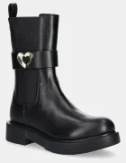 Love Moschino Кожени боти