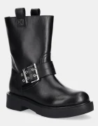 Love Moschino Кожени боти