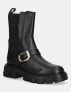 Love Moschino Кожени боти челси