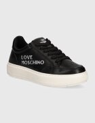 Love Moschino Кожени маратонки