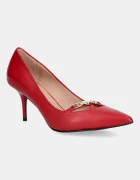 Love Moschino Кожени обувки с тънък ток
