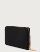 Love Moschino портфейл дамски от имитация на кожа черен JC5611PP0PKD0000