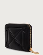 Love Moschino портфейл дамски от имитация на кожа черен JC5641PP0PLC0000