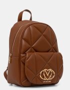Love Moschino Раница дамска от имитация на кожа кафява JC4037PP0OLC0200