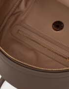 Love Moschino раница дамска от имитация на кожа кафява JC4185PP0PKD0203