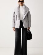 Luisa Spagnoli дънки wide leg дамски Olla сиви 543550