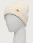 Luisa Spagnoli шапка beanie дамска от вълна Muni бежова 100606