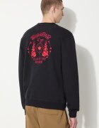 Maharishi Памучен суичър Dragon Anniversary Crew Sweat