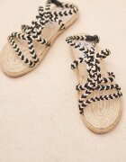Manebi Сандали Rope Sandals в бежово F 7.5 Y0