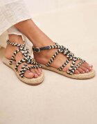 Manebi Сандали Rope Sandals в бежово F 7.5 Y0