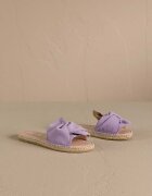 Manebi Велурени чехли Hamptons Sandals With Knot
