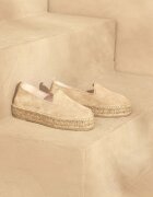 Manebi Велурени еспадрили Hamptons Double Sole Espadrilles