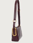 Marc Jacobs чанта crossbody дамска от кожа SCENE MEDIUM SHOULDER бордо 2P6HCR007H01