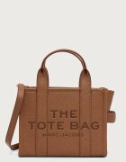 Marc Jacobs чанта tote дамска от кожа THE SMALL TOTE кафява H009L01SP21