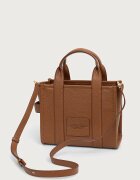 Marc Jacobs чанта tote дамска от кожа THE SMALL TOTE кафява H009L01SP21