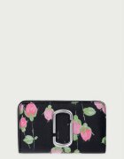 Marc Jacobs портфейл дамски от кожа THE COMPACT WALLET черен 2F6SMP014S01