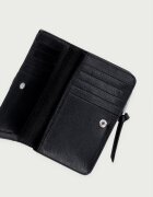 Marc Jacobs портфейл дамски от кожа THE COMPACT WALLET черен 2F6SMP014S01