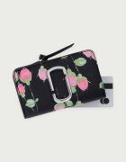 Marc Jacobs портфейл дамски от кожа THE COMPACT WALLET черен 2F6SMP014S01