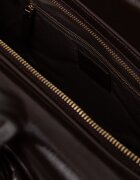 Marc Jacobs шопинг чанта дамска от кожа BABE CITY TOTE кафява 2F6HTT003H01