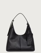 Marc Jacobs шопинг чанта дамска от кожа THE BELTED SACK черна 2P6HSH027H01
