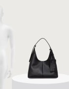 Marc Jacobs шопинг чанта дамска от кожа THE BELTED SACK черна 2P6HSH027H01