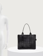 Marc Jacobs шопинг чанта дамска от кожа THE LARGE TOTE черна H020L01FA21