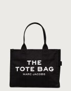 Marc Jacobs шопинг чанта дамска от памук THE LARGE TOTE черна M0016156