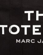 Marc Jacobs шопинг чанта дамска от памук THE LARGE TOTE черна M0016156