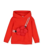 Marc Jacobs суичър с качулка за деца от памук червен W61007