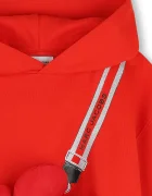 Marc Jacobs суичър с качулка за деца от памук червен W61007