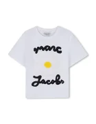 Marc Jacobs тениска за деца от памук бяла W61000
