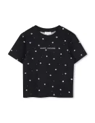 Marc Jacobs тениска за деца от памук с еластан черна W60995