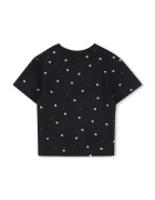 Marc Jacobs тениска за деца от памук с еластан черна W60995