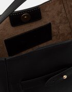 Marc O'Polo чанта crossbody дамска от кожа черна 5000010949