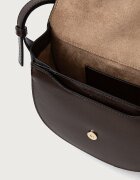 Marc O'Polo чанта crossbody дамска от кожа кафява 5000013659