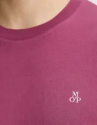 Marc O'Polo Памучна тениска в бордо с изчистен дизайн 5000012685