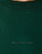 Marc O'Polo уголемен суичър дамски от памук зелен 5000011502