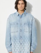 Marcelo Burlon Дънково яке Laser Cross Dnm Overshirt